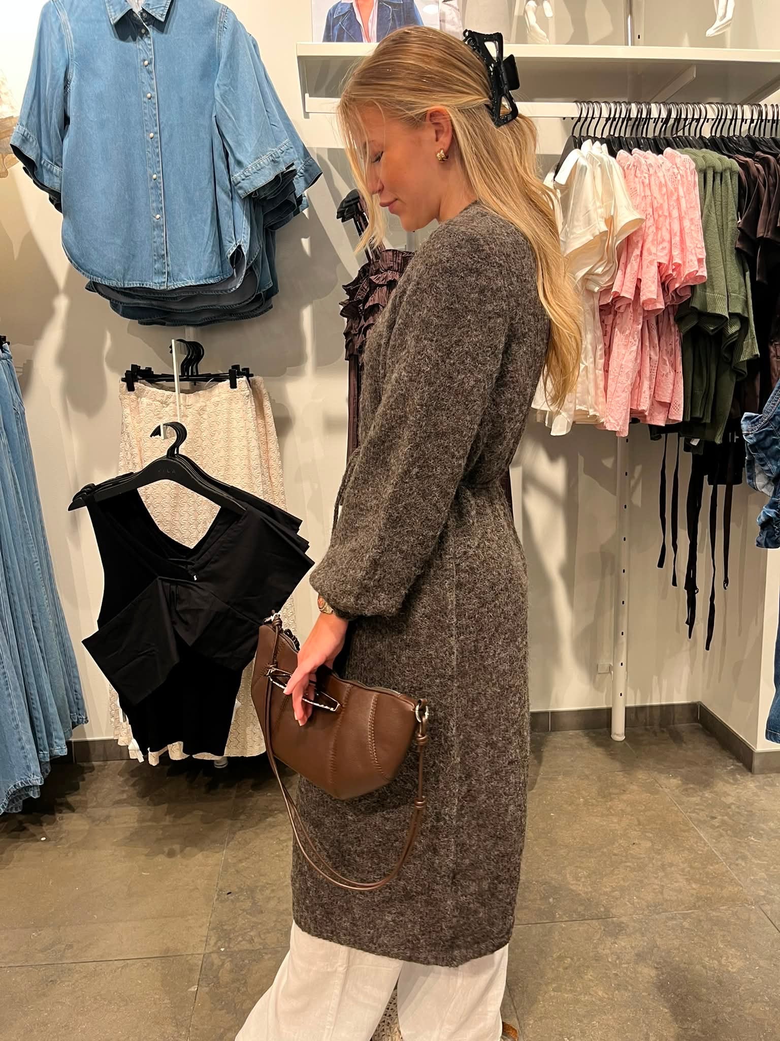 VMAGNES Knit Cardigan - Chocolate Torte - VERO MODA & VILA Bergvik